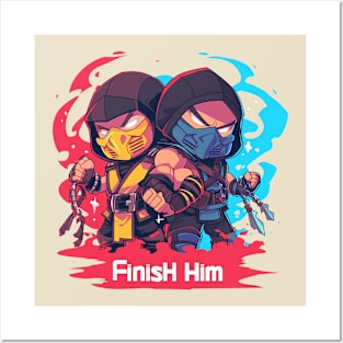 finish him Posters and Art